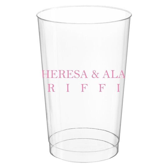 Griffin Clear Plastic Cups